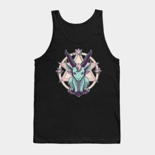 Pastel goth cute baphomet Tank Top